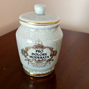 Vintage Darvocet Apothecary Jar